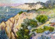 Anna Boch Falaise - Cote de Bretagne Spain oil painting artist